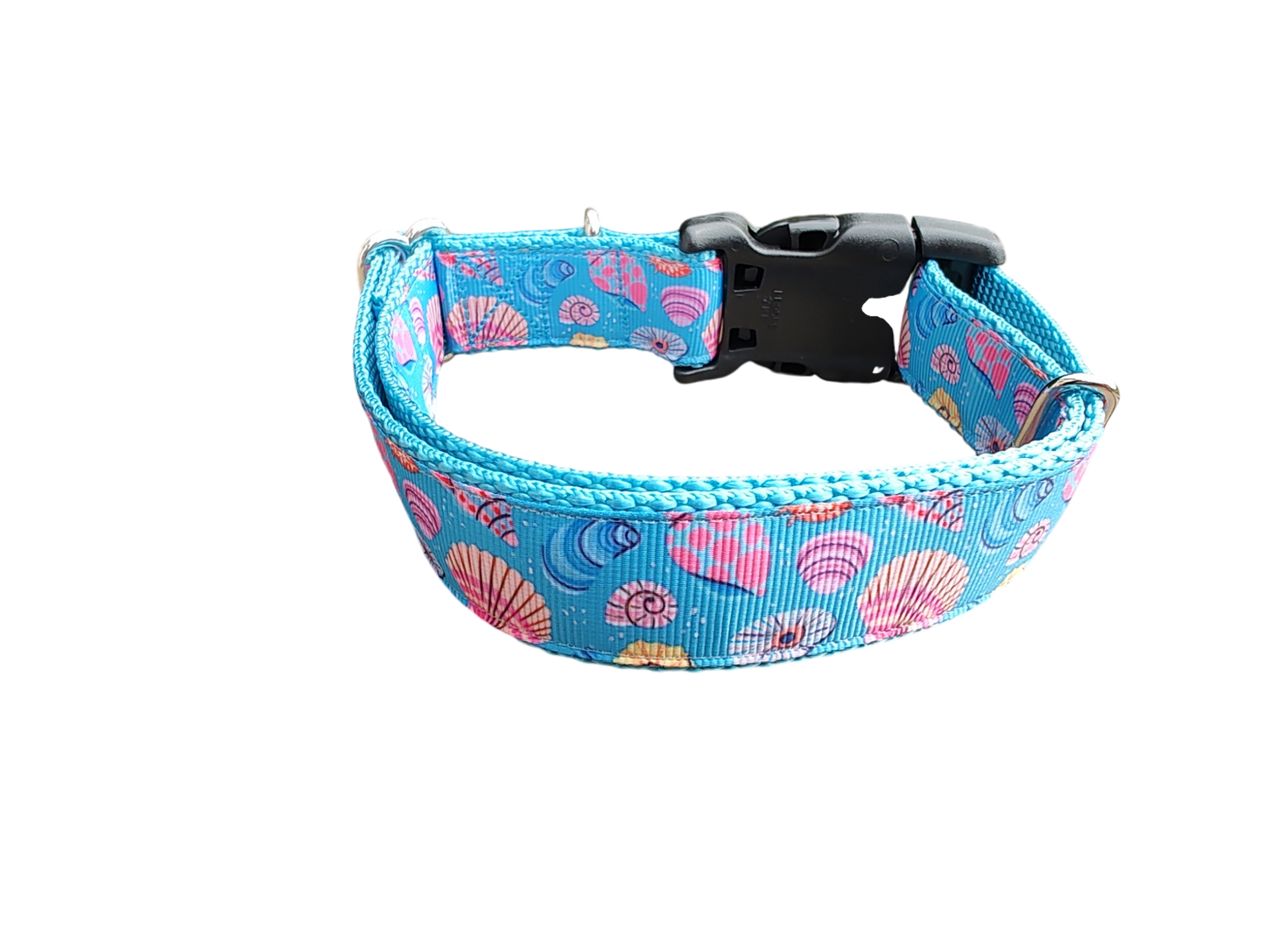 Doot's Pet - Collars For A Cause - Seashells Nylon Dog Collar