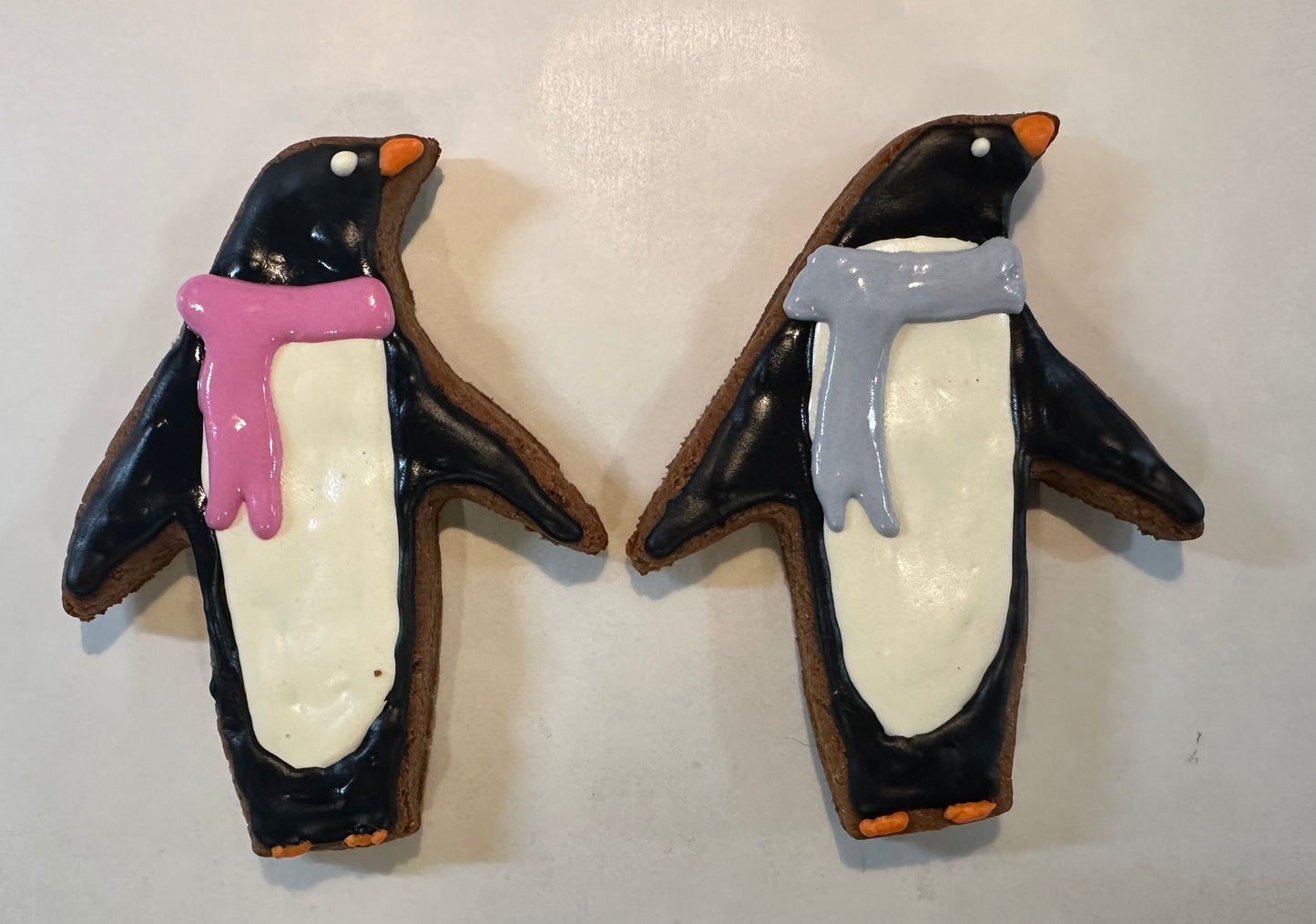 Peanut Butter Dog Treats – Penguin Shaped Winter Cookies