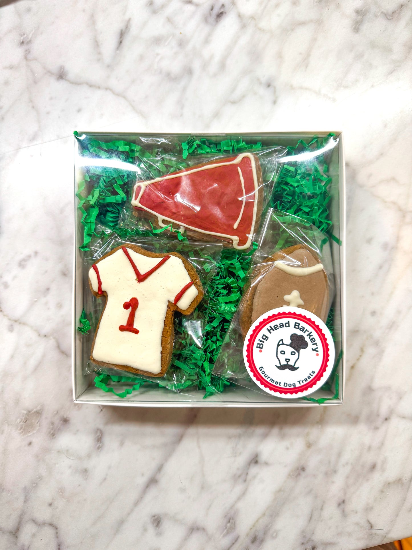 🏈 Touchdown Treats: Football-Themed Peanut Butter Dog Cookies