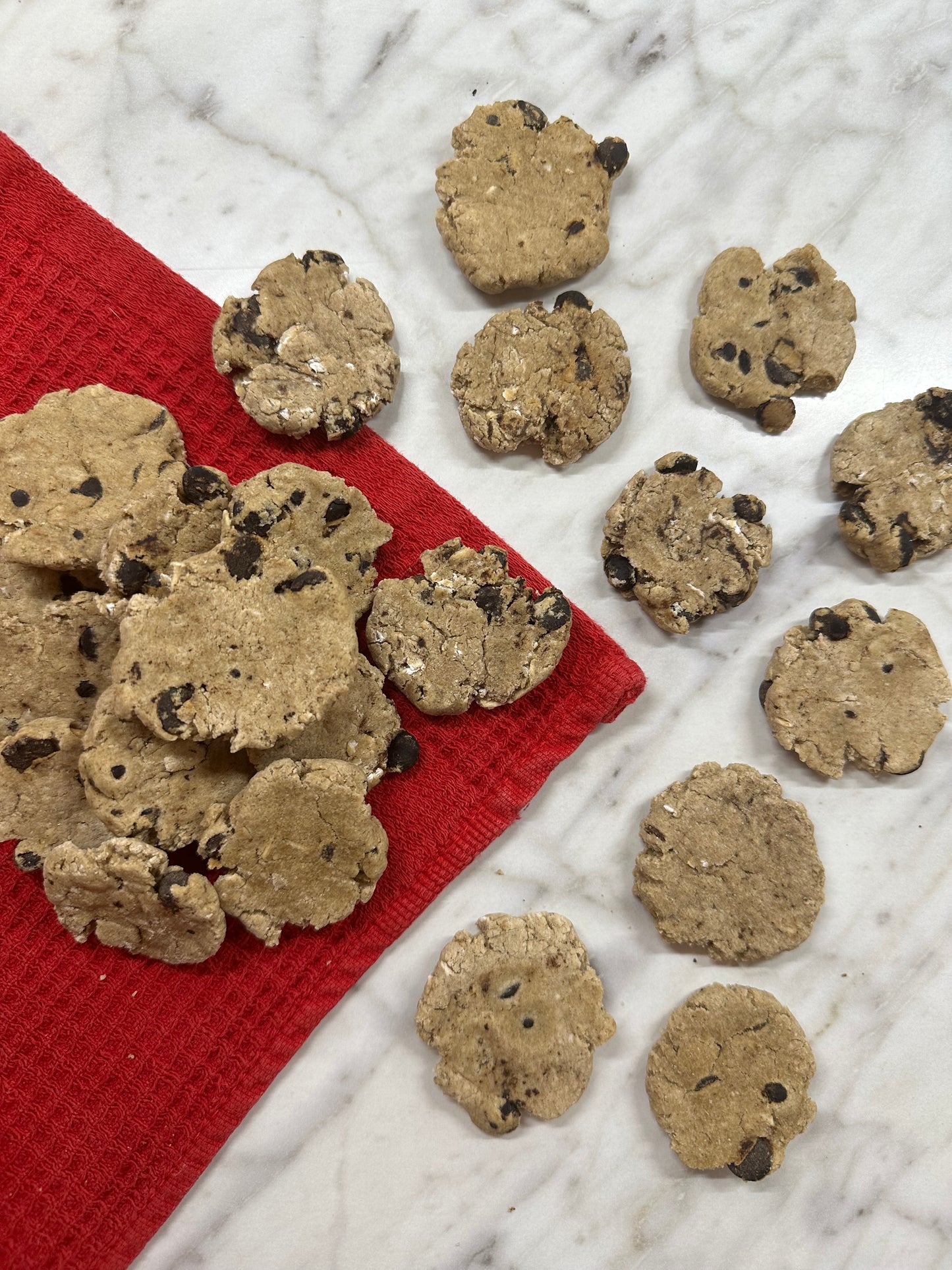 Carob-Chip Doggie Cookies