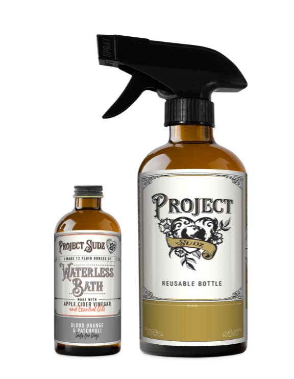 Waterless Bath Spray Concentrate – Blood Orange & Patchouli