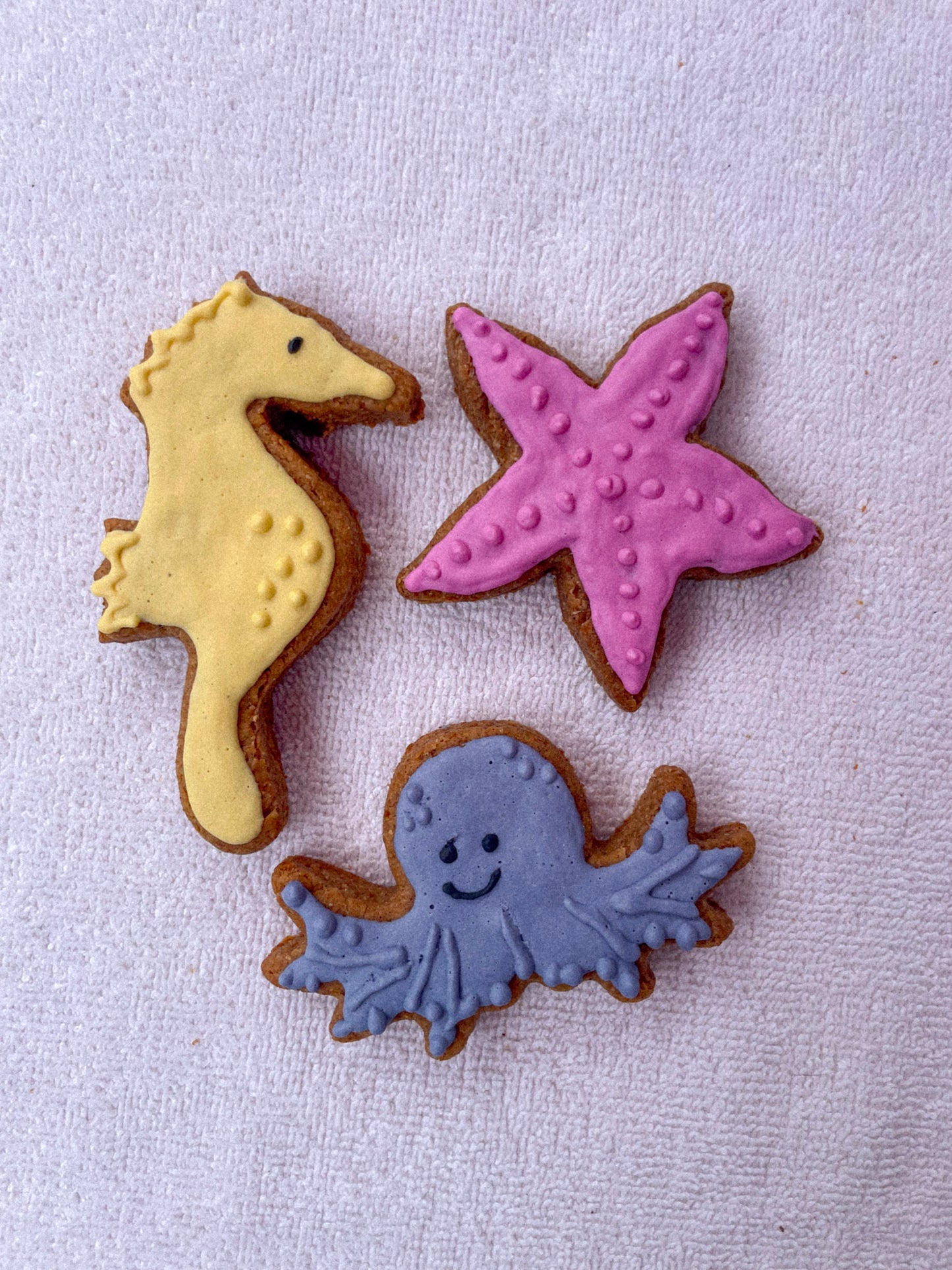 Peanut Butter Dog Treats – Under the Sea Ocean Cookies