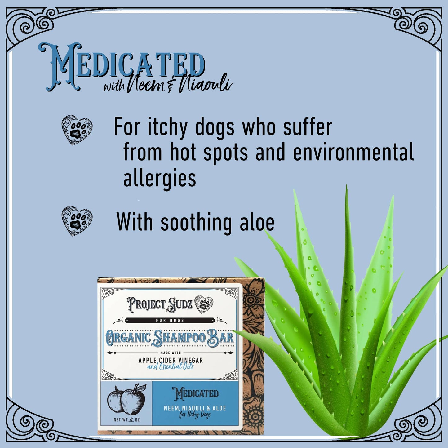 Medicated Shampoo Bar β Targeted Skin Support