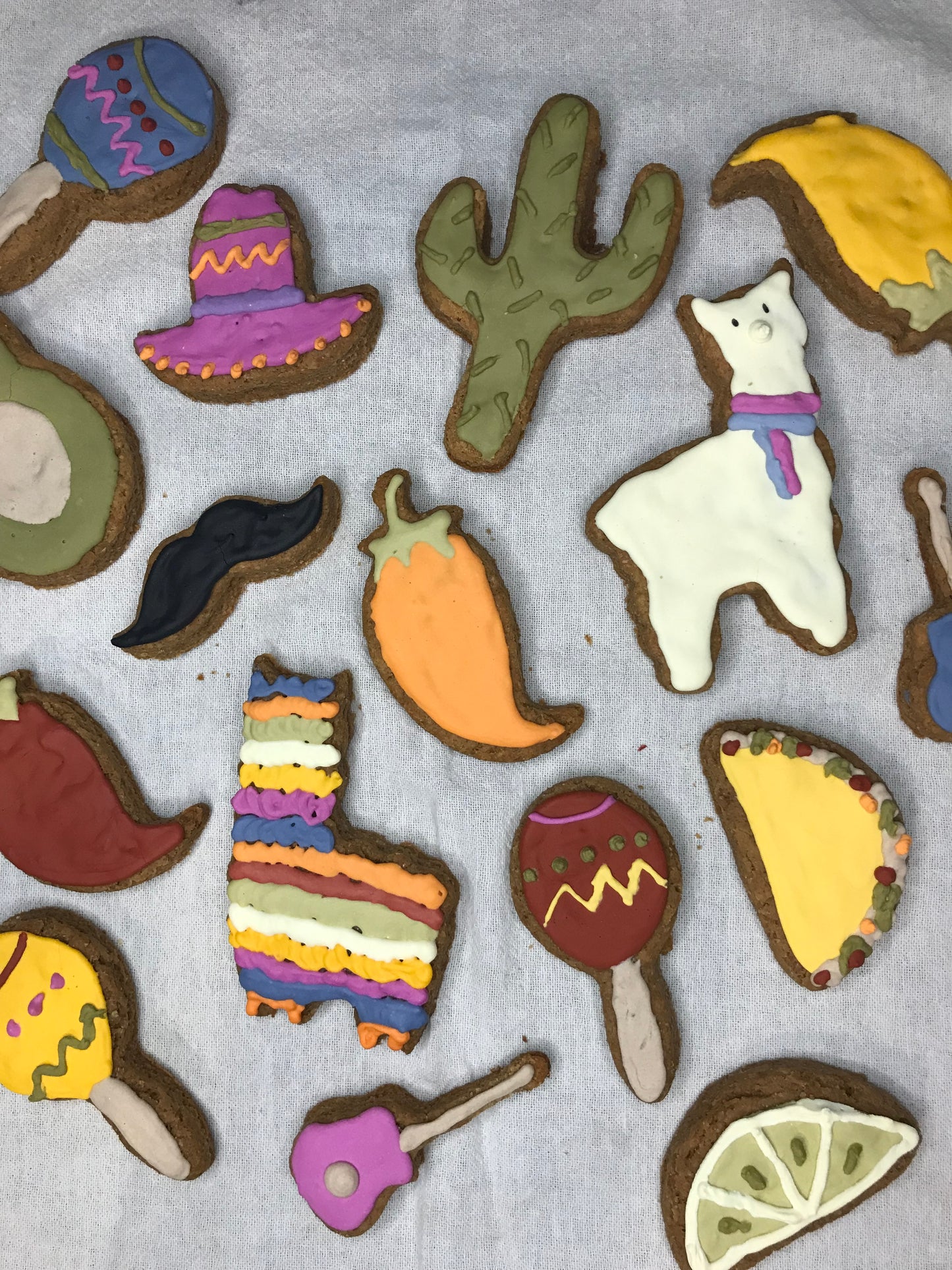 Cinco De Mayo Dog Cookie Gift Set