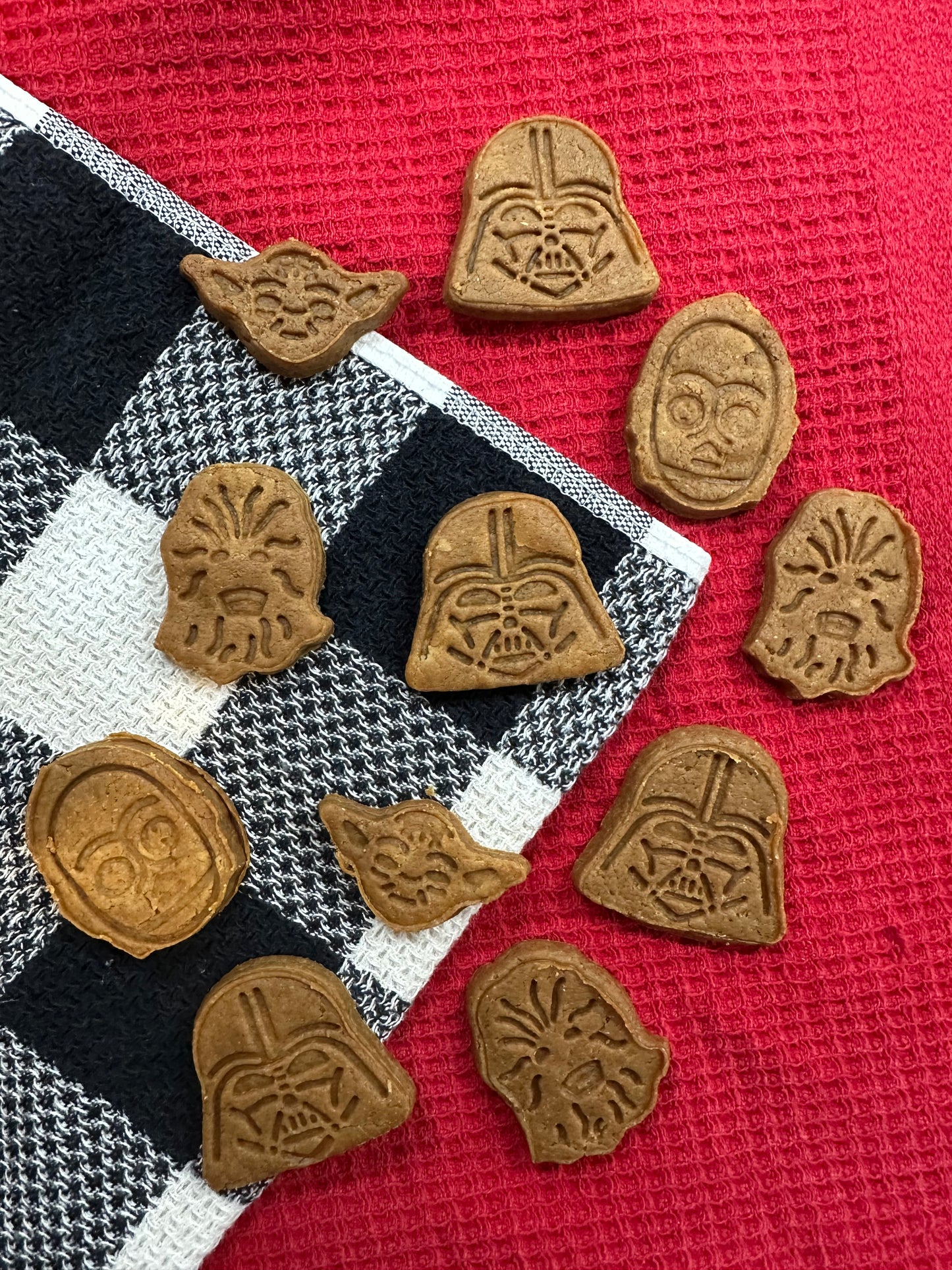 Peanut Butter Dog Treats – Star Wars Themed Cookies