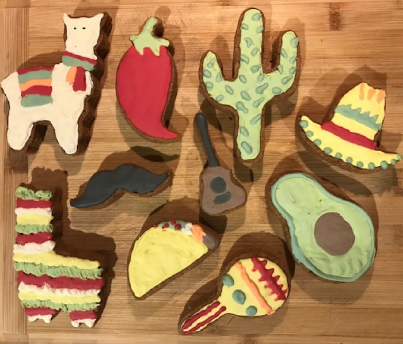 Cinco De Mayo Dog Cookie Gift Set