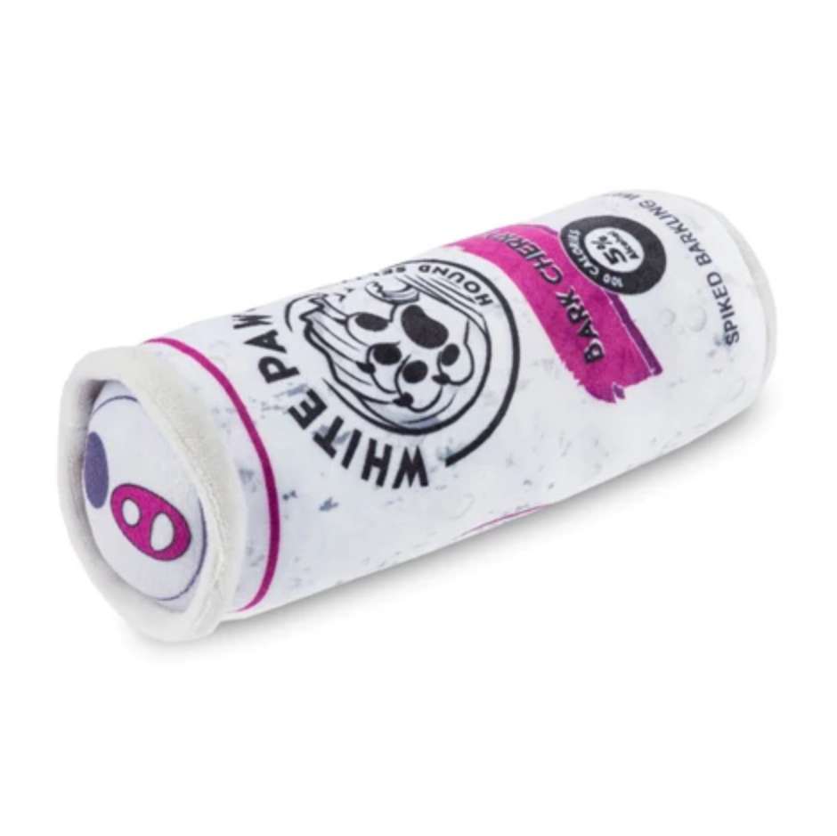 White Paw Bark Cherry Dog Toy