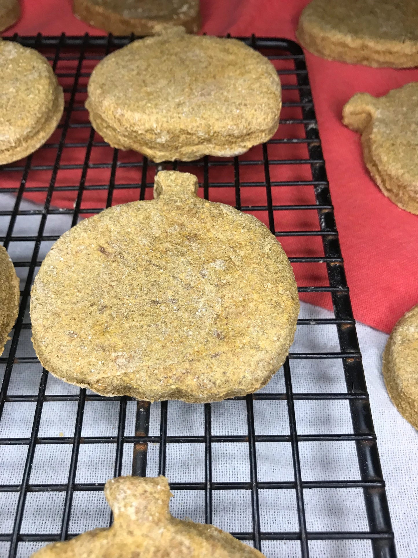 Pumpkin Dog Treats – 12-Count Pumpkin Fall Cookies