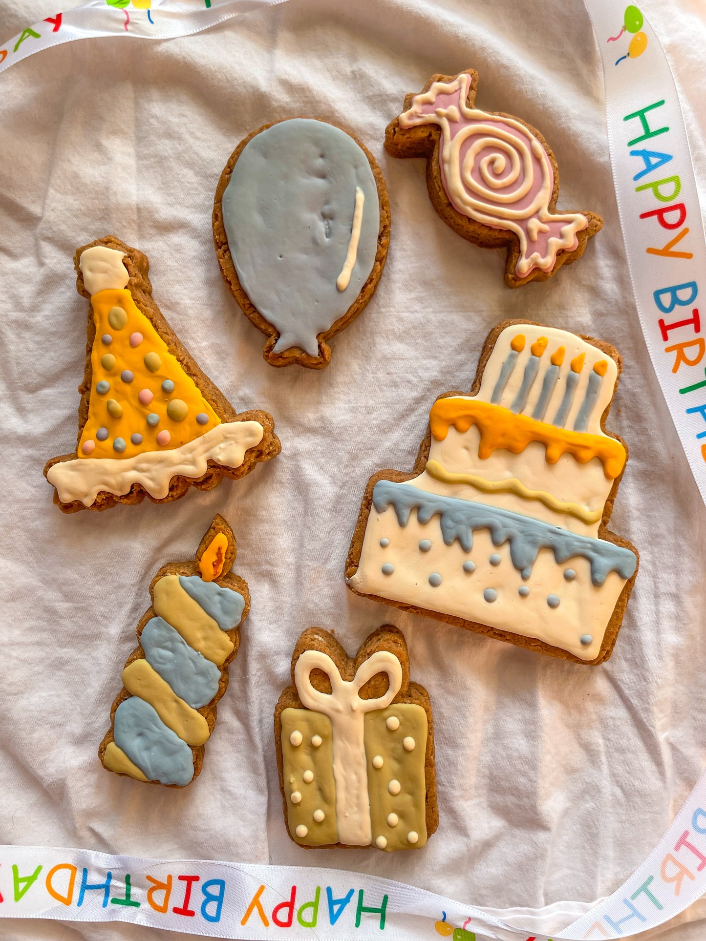 🎉 Party Time Peanut Butter Dog Cookies