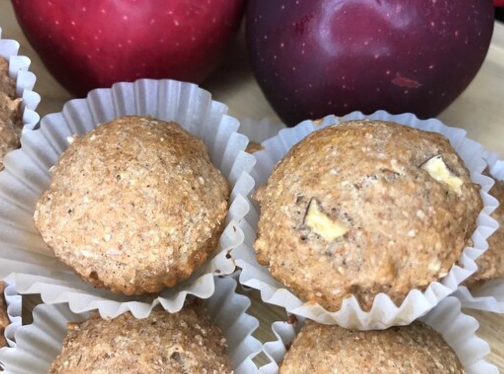 Apple Dog Treats β Mini Muffins for Dogs, Soft & All-Natural, healthy handmade dog biscuits made for dog lovers by a dog lover