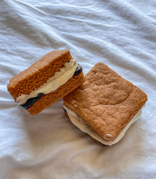 Peanut Butter Dog Treats – Doggie S’mores Campfire Cookies