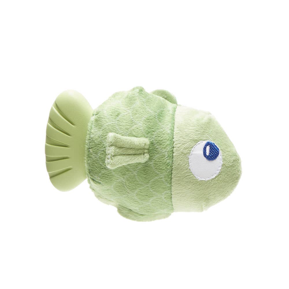 Fish Dog Toy – Tough Plush & Rubber Core