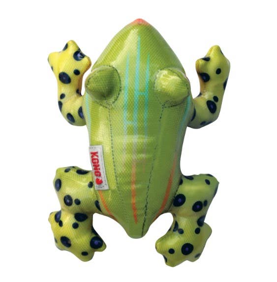 KONG Shieldz Frog Dog Toy (Medium)