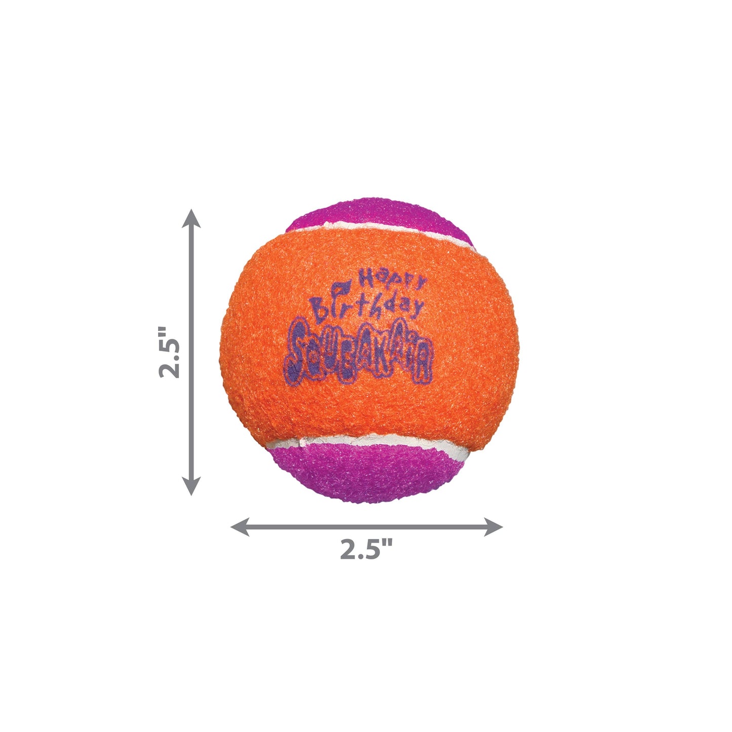 KONG SqueakAir Birthday Balls – Dog Fetch Toy