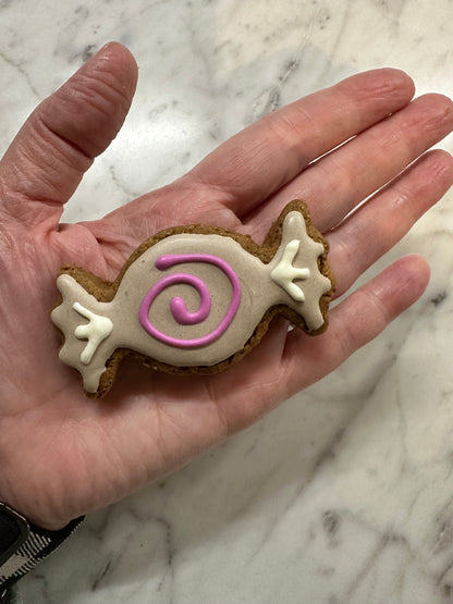 Valentine’s Candy-Inspired Peanut Butter Dog CookieGift Set |Hand-Decorated | Dog-Safe | Limited Edition