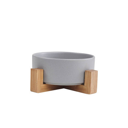 Raised Ceramic Pet Bowl