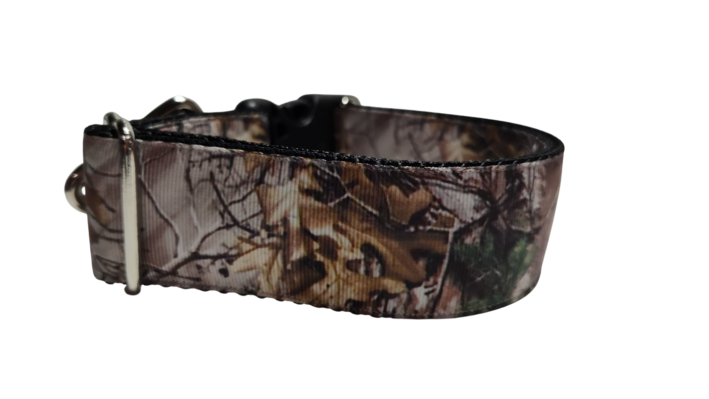 Doot's Pet - Collars For A Cause - 1.5" Wide Woods Camouflage Nylon Dog Collar