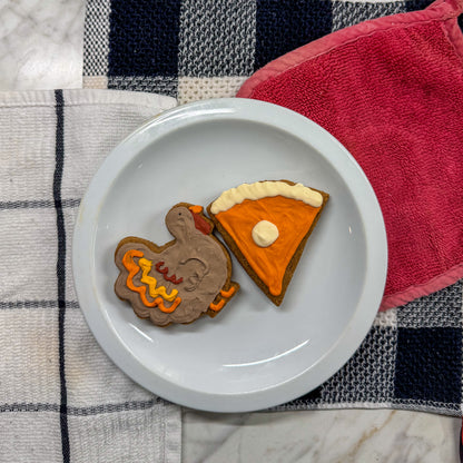 Peanut Butter Dog Treats – Turkey & Pumpkin Pie Gift Box