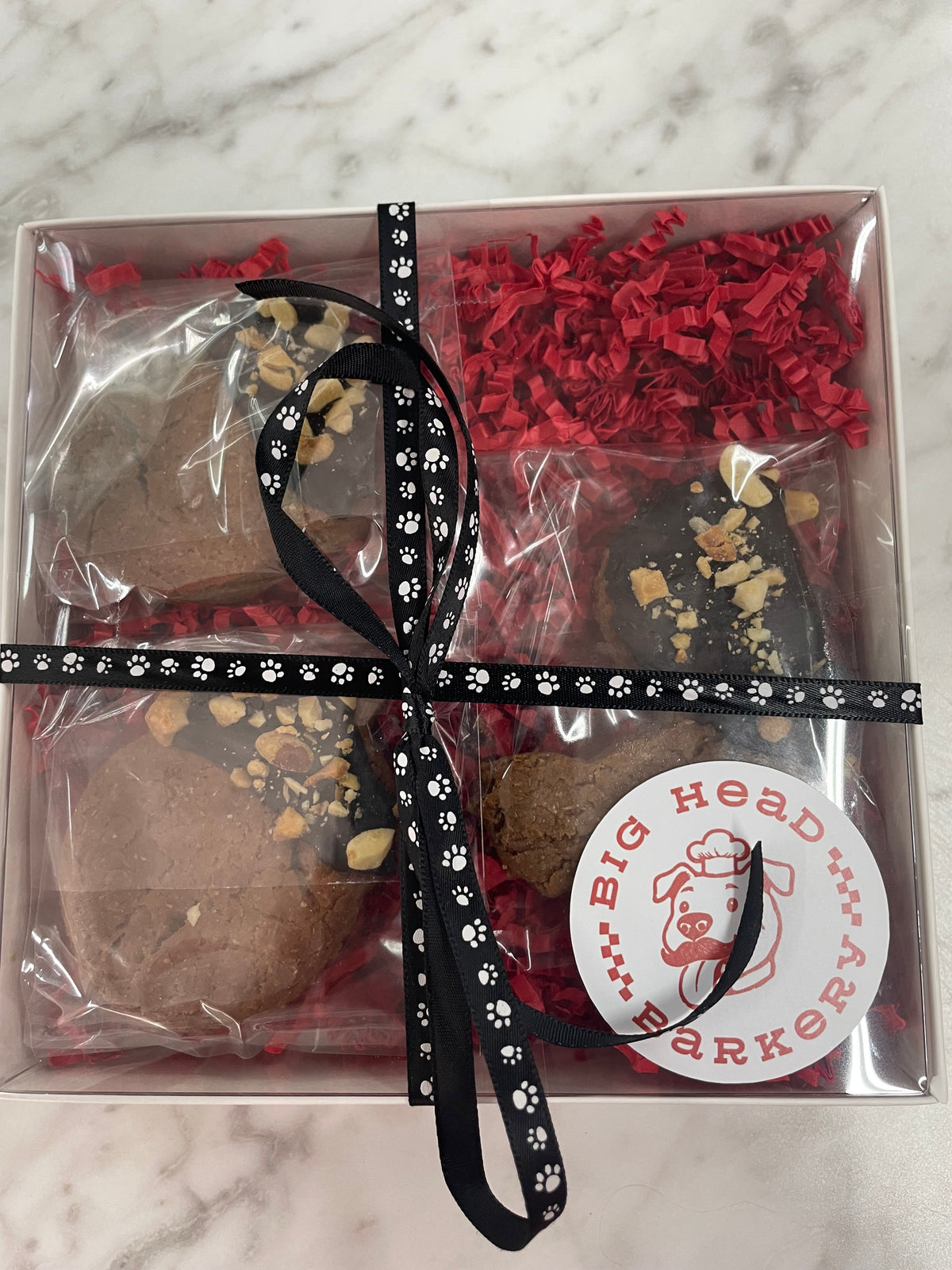 Squirrel & Acorn Peanut Butter Dog Treat Set