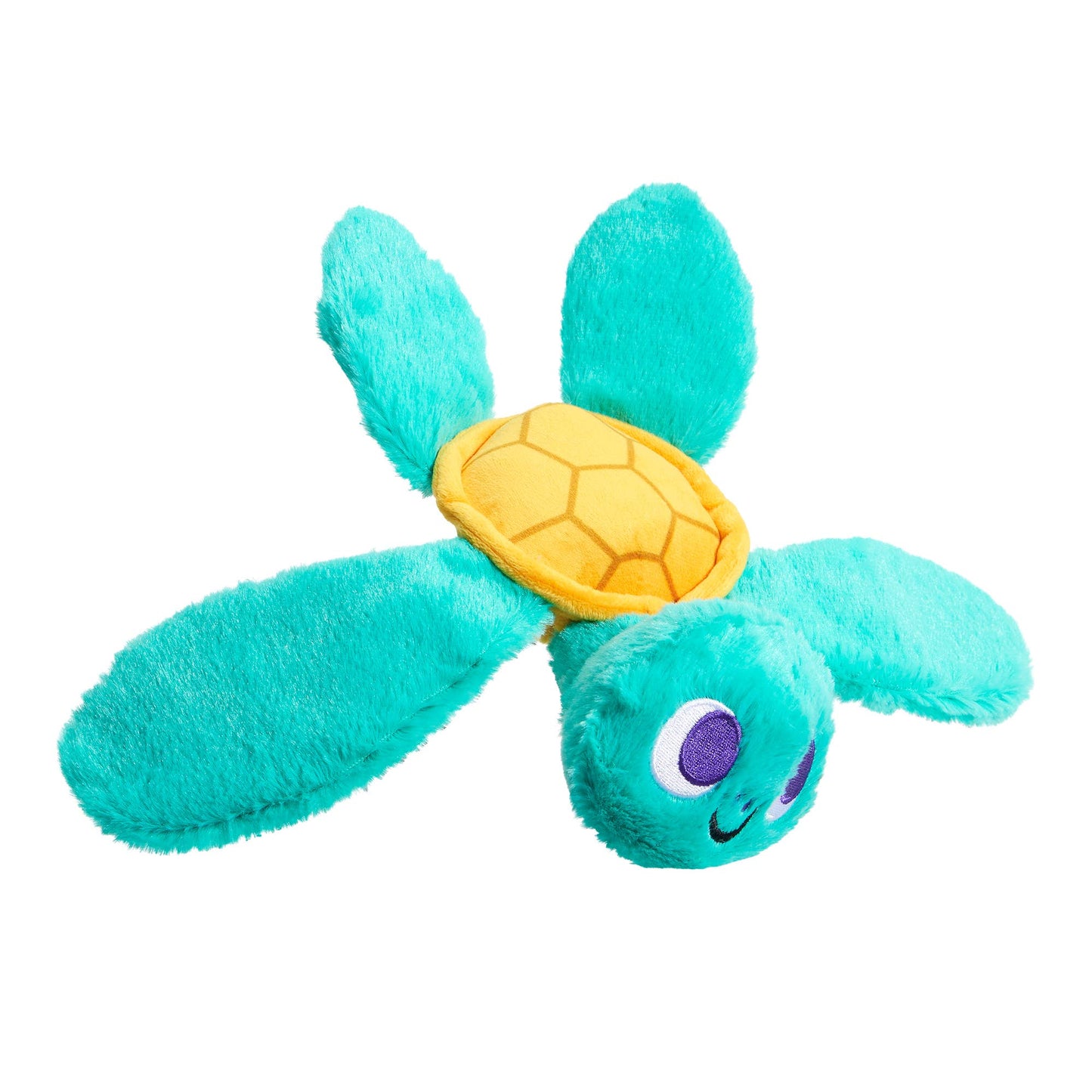 BARK Stevie Sea Turtle Plush Dog Toy