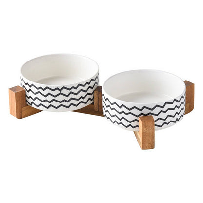 Hepburn Elevated Ceramic Bowl
