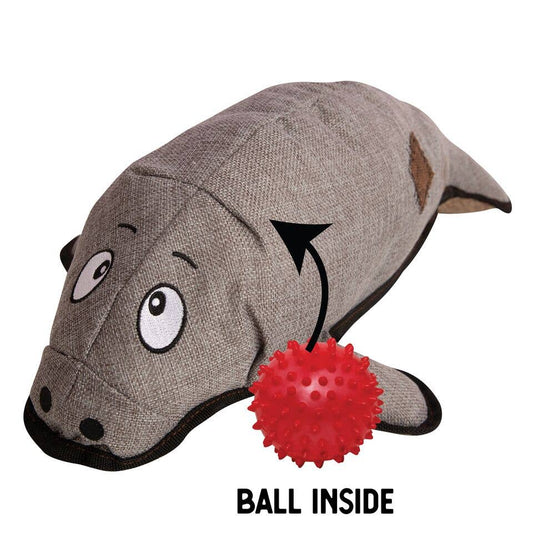 Manatee Dog Toy (2-in-1)
