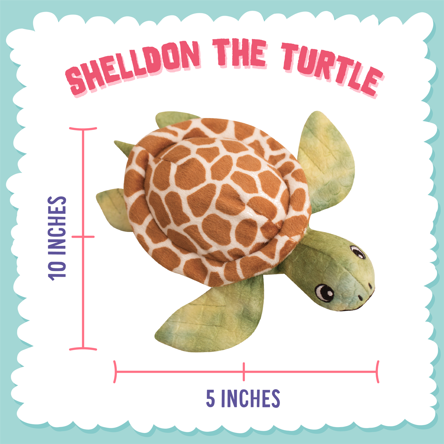 Turtle Dog Toy - Classic