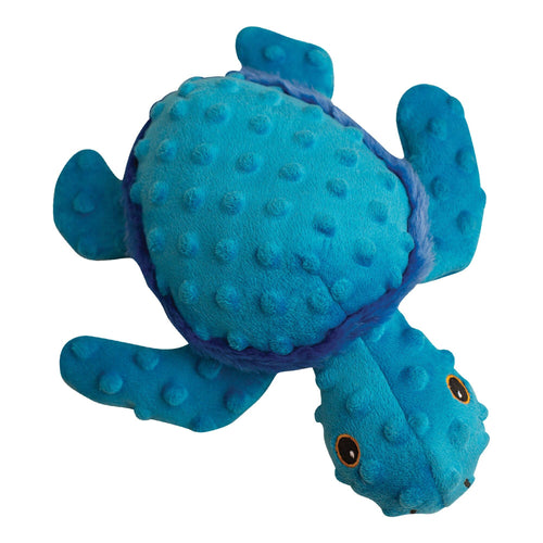 Turtle Dog Toy - Blue