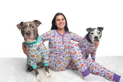 Couch Potato Dog Pajamas – Blue