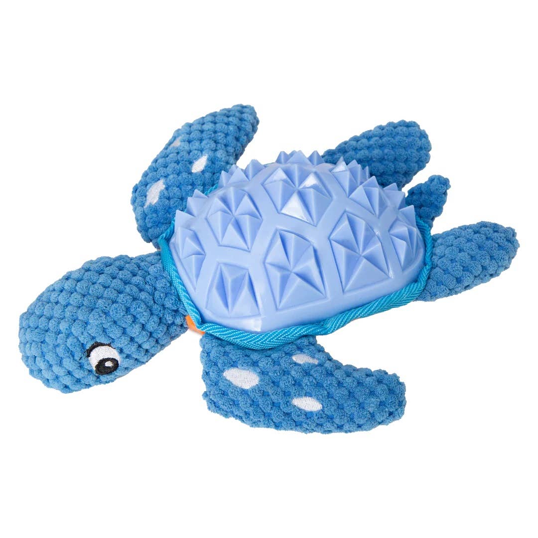 SnugArooz Titan the Turtle TPR Shell Dog Chew Toy 10