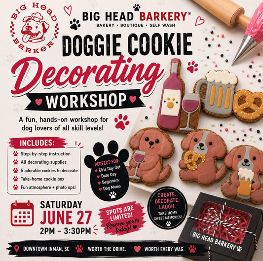 In-Person Doggie Cookie Decorating Workshop