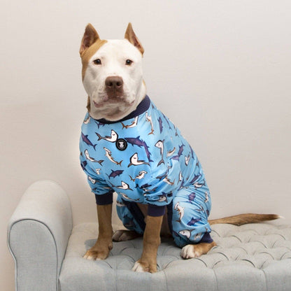 Smilin’ Sharkies Dog Pajamas