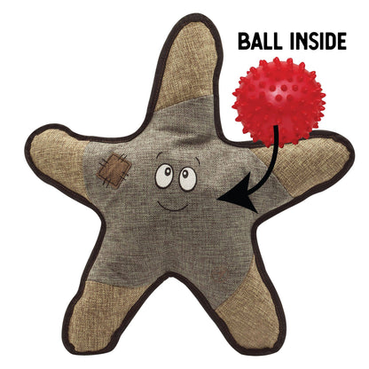 Starfish Dog Toy (2-in-1)