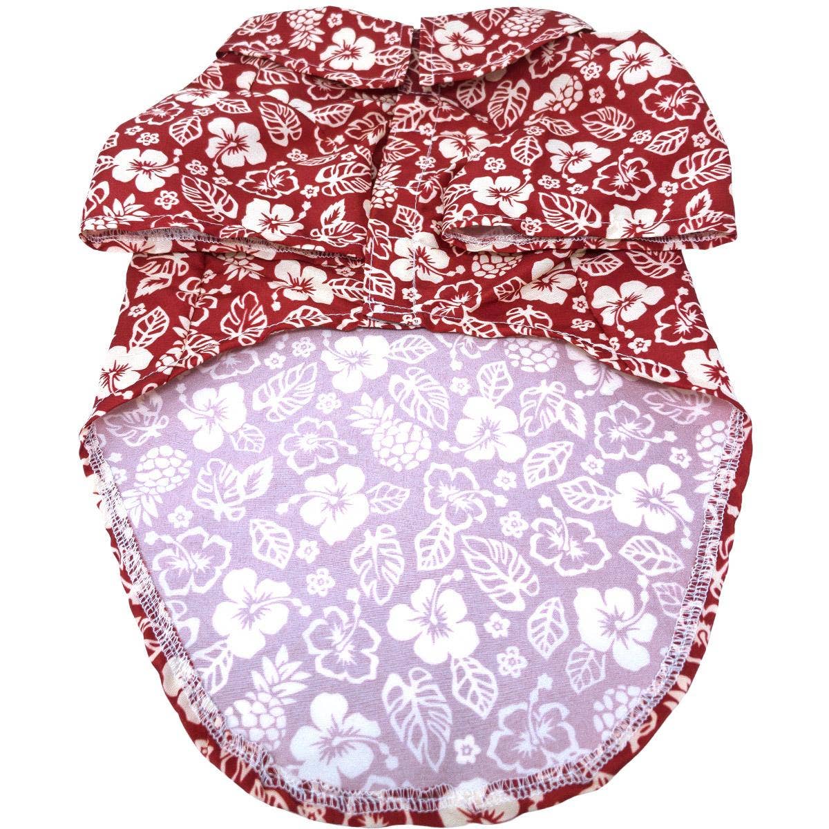 Doggie Design - Hawaiian Camp Shirt - Aloha Red