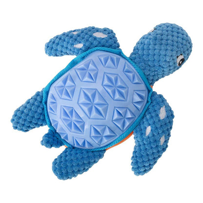 SnugArooz Titan the Turtle TPR Shell Dog Chew Toy 10"