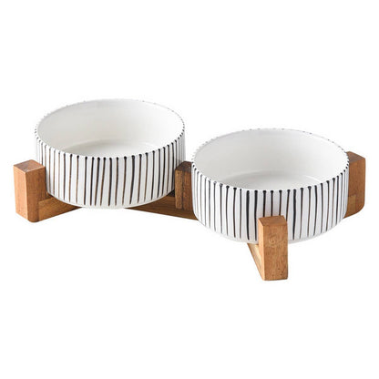 Hepburn Elevated Ceramic Bowl