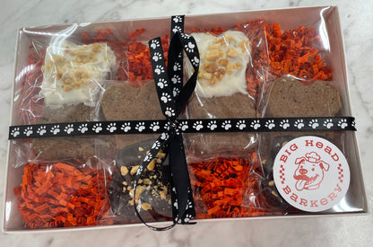 Hand-Dipped Peanut Butter Bone Gift Box