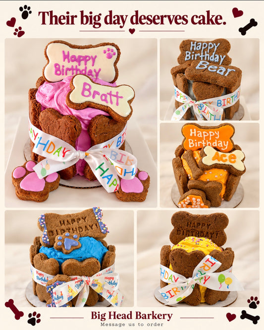 Custom Dog Birthday & Gotcha Day Cake