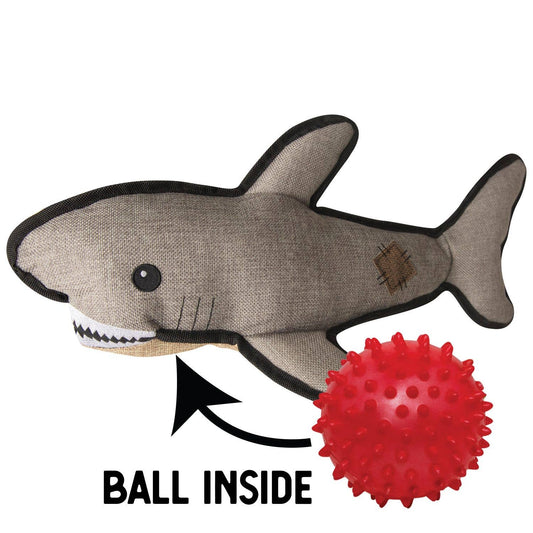 Shark Dog Toy (2-in-1)
