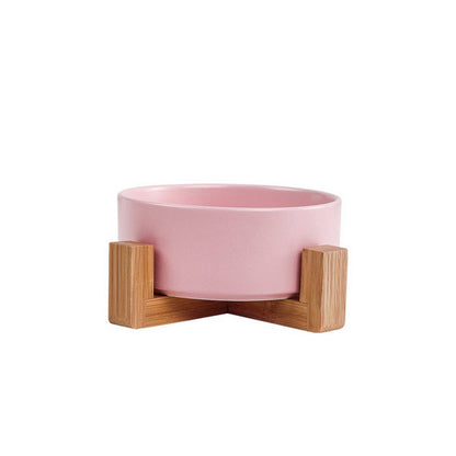 Raised Ceramic Pet Bowl