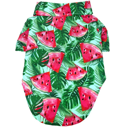 Doggie Design - Hawaiian Camp Shirt - Juicy Watermelon