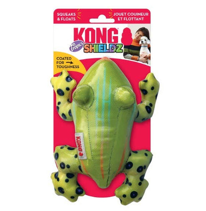KONG Shieldz Frog Dog Toy (Medium)