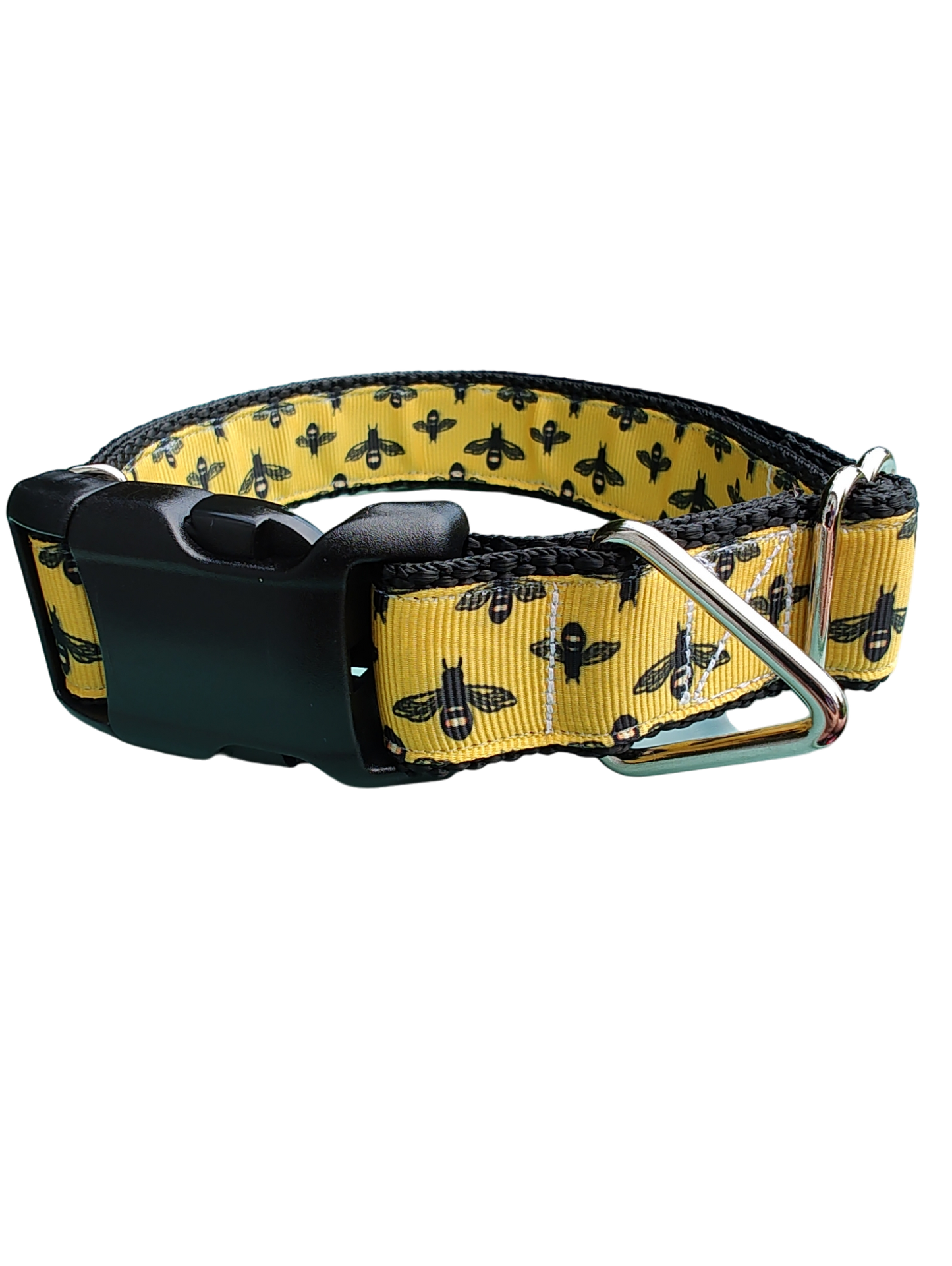 Bee Happy Dog Collar