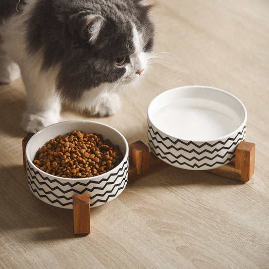 Hepburn Elevated Ceramic Bowl