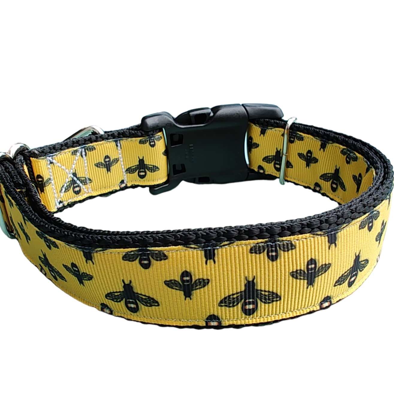 Bee Happy Dog Collar