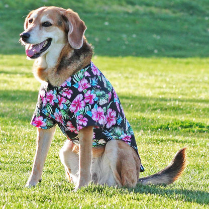 Doggie Design - Hawaiian Camp Shirt - Paradise Nights
