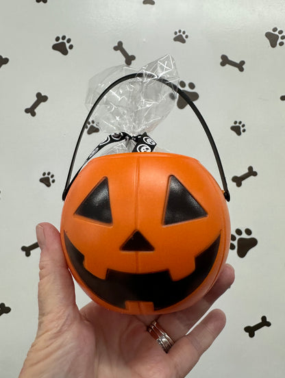 Spooktacular Stamped Peanut Butter Dog Cookies