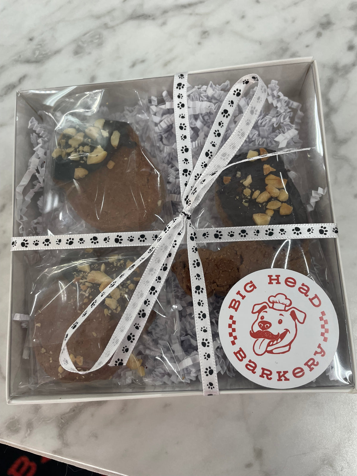 Squirrel & Acorn Peanut Butter Dog Treat Set