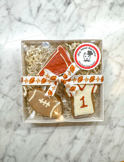 🏈 Touchdown Treats: Football-Themed Peanut Butter Dog Cookies