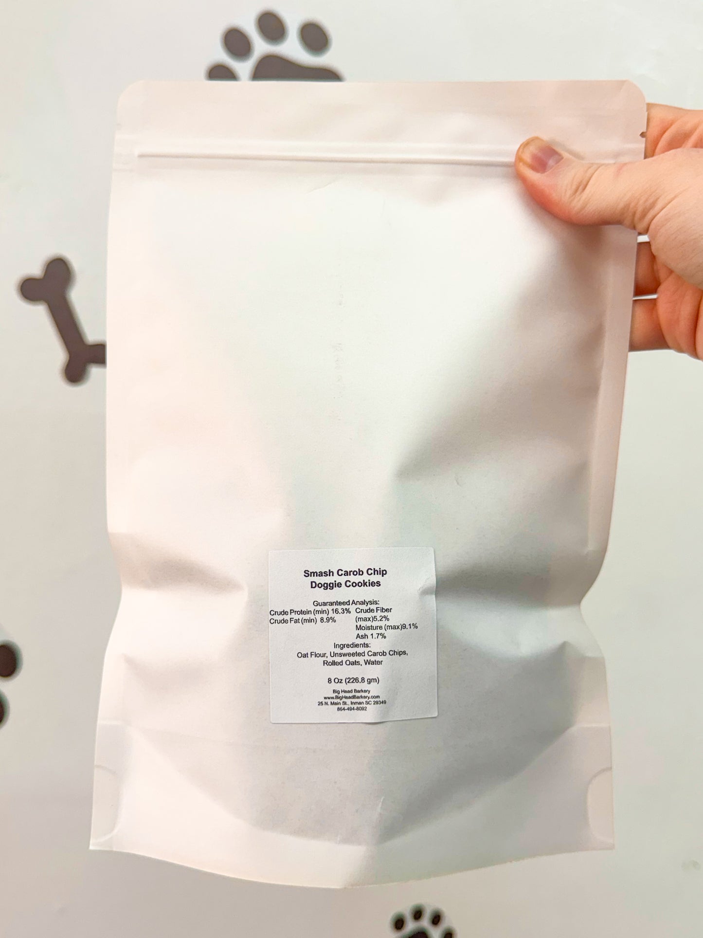Carob Chip Dog Cookies